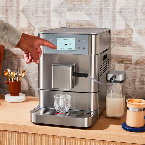 KF7 espressomaskine, stainless steel