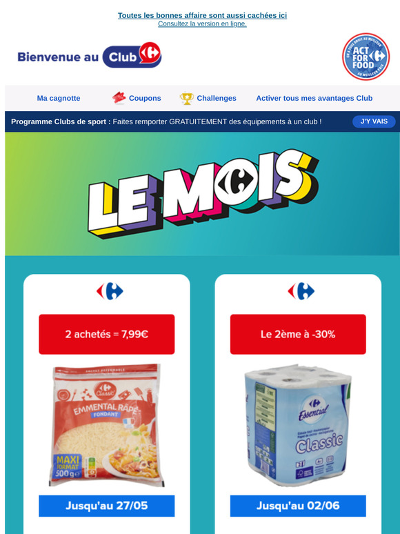 C’est l’heure ! Le Mois Carrefour est de retour 🤩