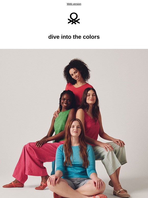 Light, colorful, linen