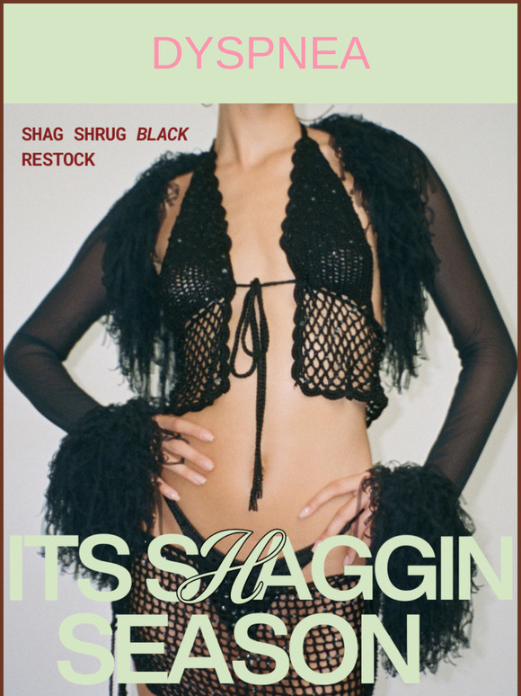Shag shrug re-stock!