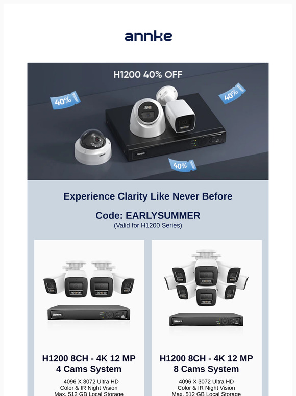 H1200 40%OFF is Back – Save $180 Instantly!