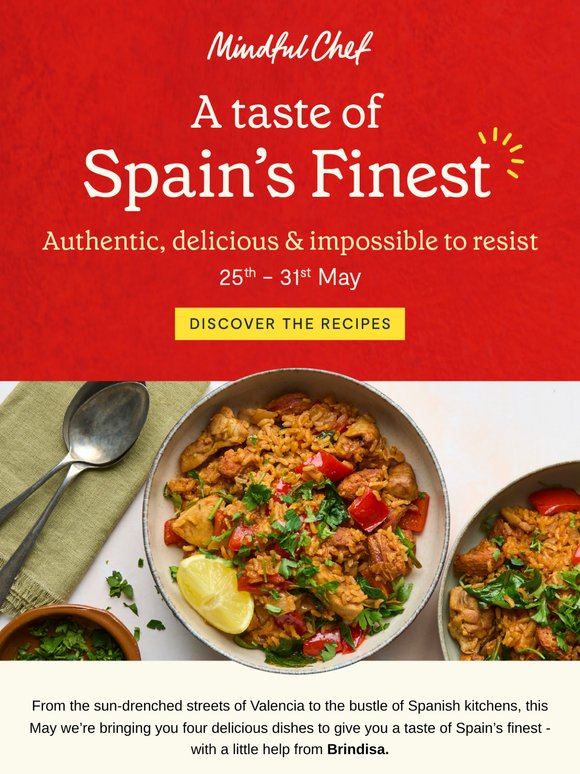 Taste the best of Spain this May 🇪🇸