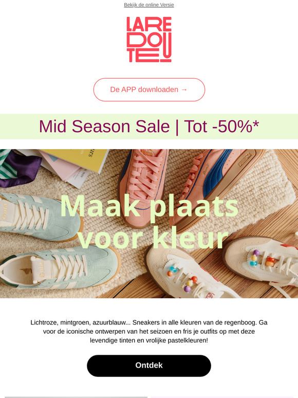 Je nieuwe lentesneakers 🌸
