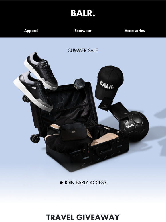 Enter to Win a BALR. Travel Kit  ✈️