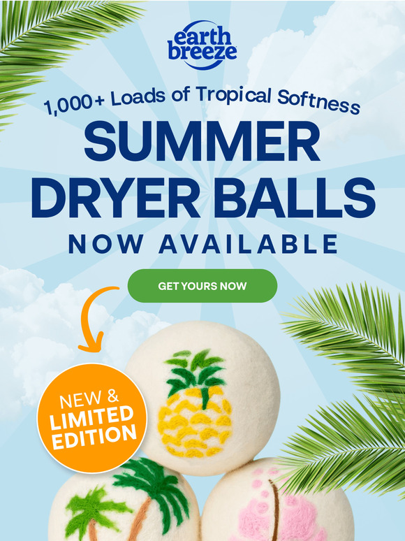 These Summer Wool Balls Are Stealing the Laundry Spotlight