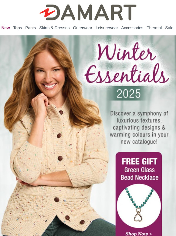 NEW Winter Essentials Catalogue - Out Now!