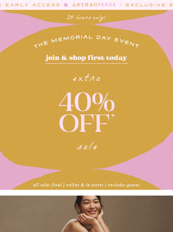 24 HRS to unlock EXTRA 40% Off Sale...