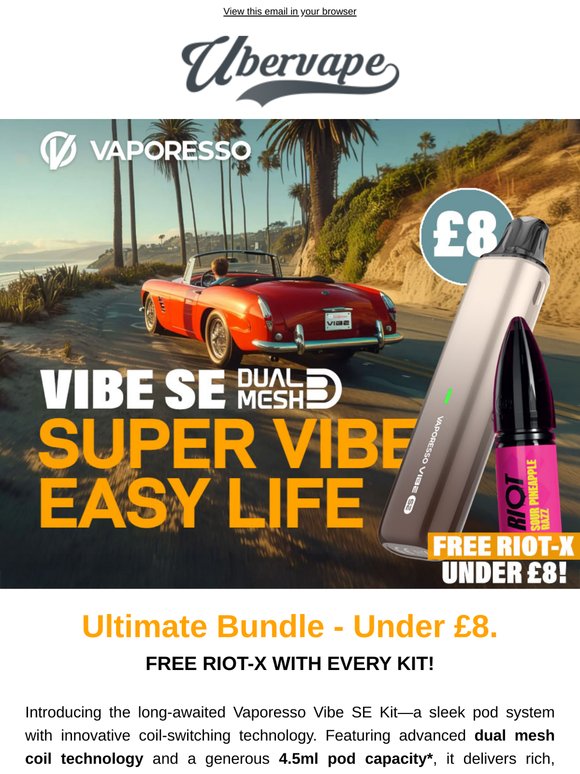 Under £8: VIBE SE Kit + Free Riot Squad 😮