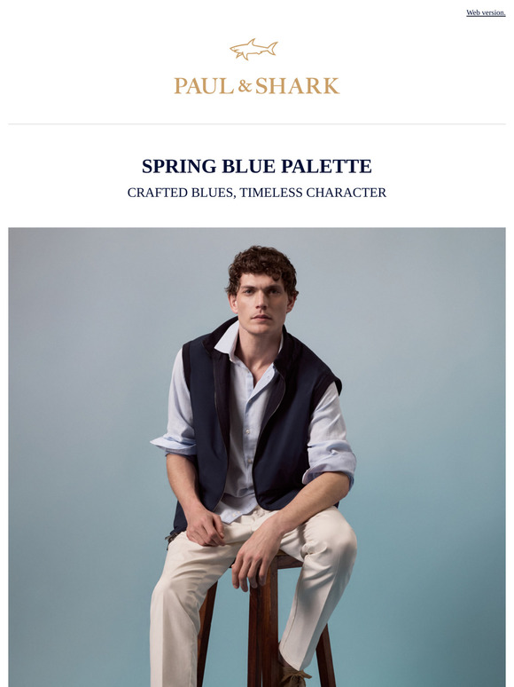 Spring blue palette