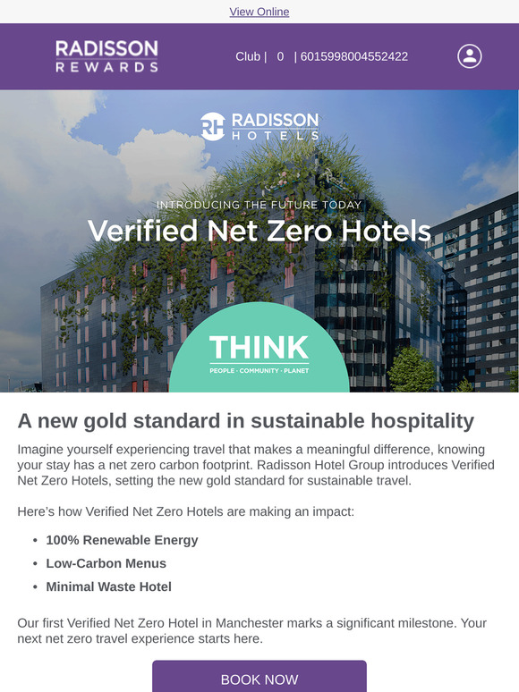 Introducing Verified Net Zero Hotels