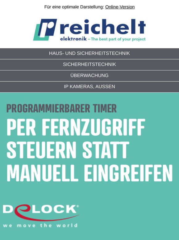 Vielfältige Technikideen für smarte Anwendungen im Innen- und Außenbereich