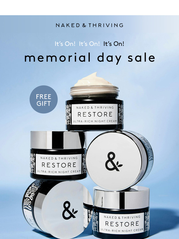 Memorial Day Sale Is ON! 🎉