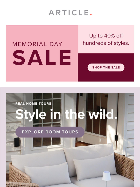 Real-home room tours
