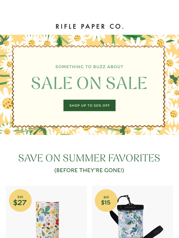 Up to 50% Off Sale ☀️