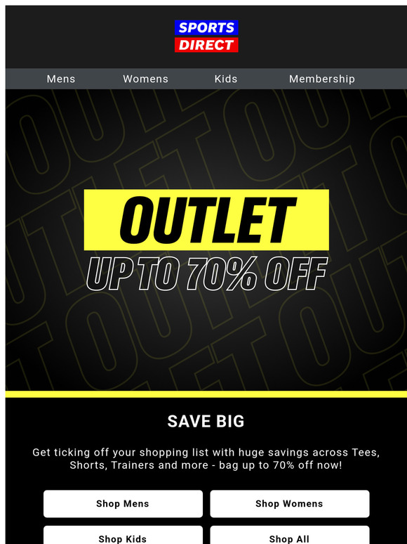 Outlet at a price you'll LOVE
