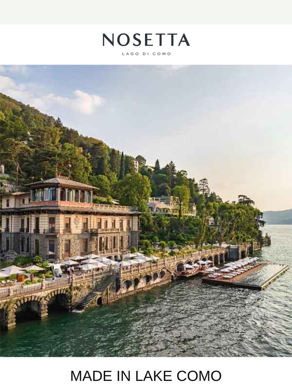 NOW AT MANDARIN ORIENTAL LAGO DI COMO