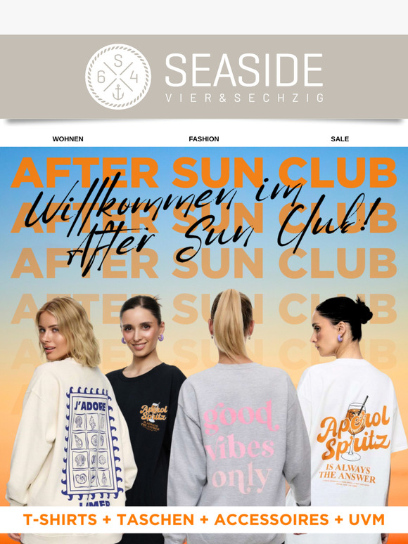 Willkommen im After Sun Club!