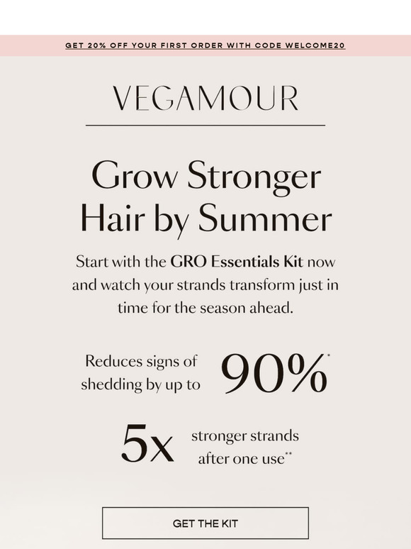 Summer’s coming. Are your strands ready? 🌞