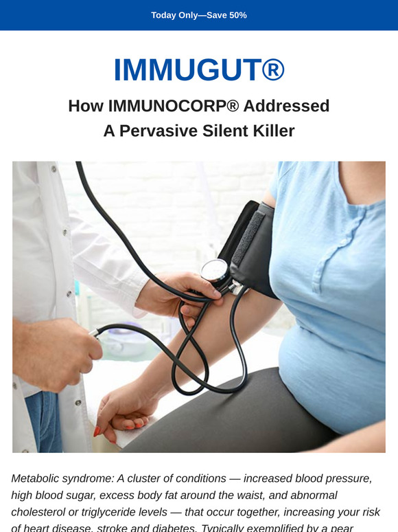 Support Your Gut with IMMUGUT®—Ends Soon
