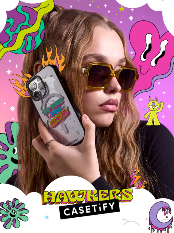 New in! Hawkers x CASETiFY