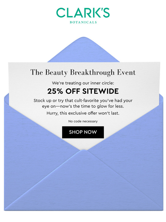 Limited Time: 25% Off Everything!