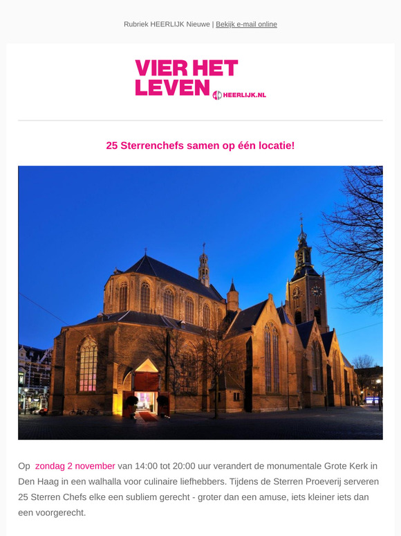 25 Sterrenchefs samen op één locatie!🌟
