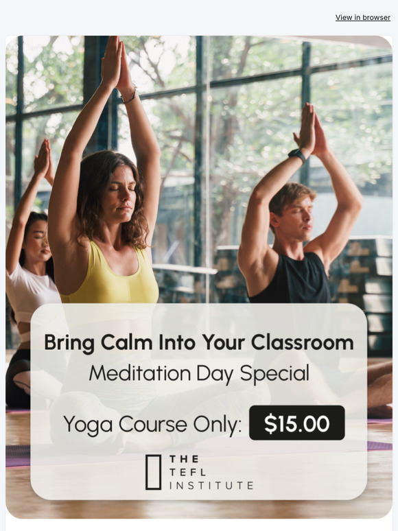 Today Only: Mindfulness & Yoga Course for $15!