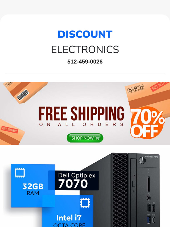 Dell Optiplex 7070 - i7 32GB 512GB - Almost Gone 🚀!