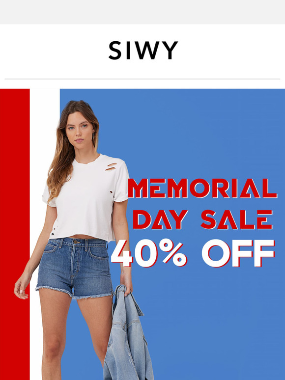 Celebrating Memorial Day: 40% Off Sitewide