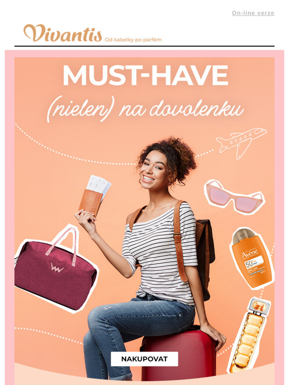 Letné MUST-HAVE (nielen) na dovolenku