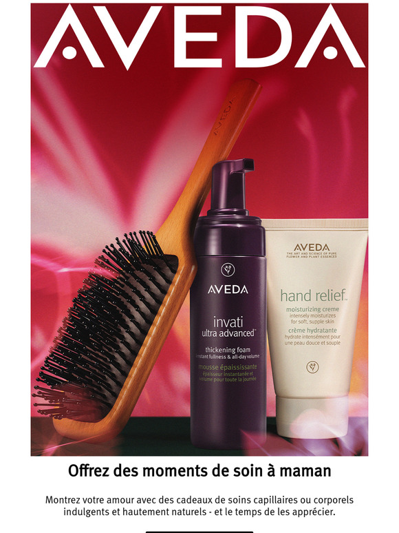Les choix parfaits d'Aveda pour une fête des mères mémorable 🌿