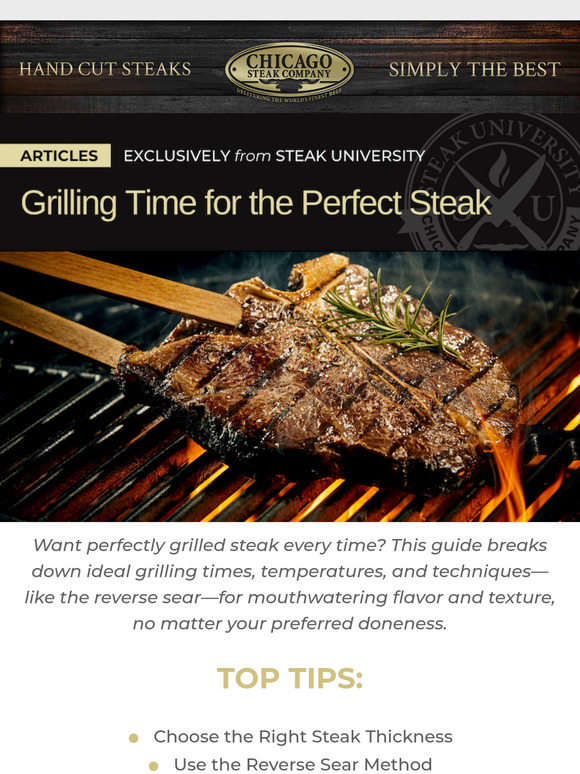 Master the Grill Today: Learn How to Grill Steak with Steak University 🥩