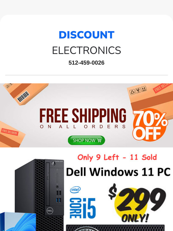 🔥 Windows 11 Dell PC – Core i5, Win 11, Just $299!