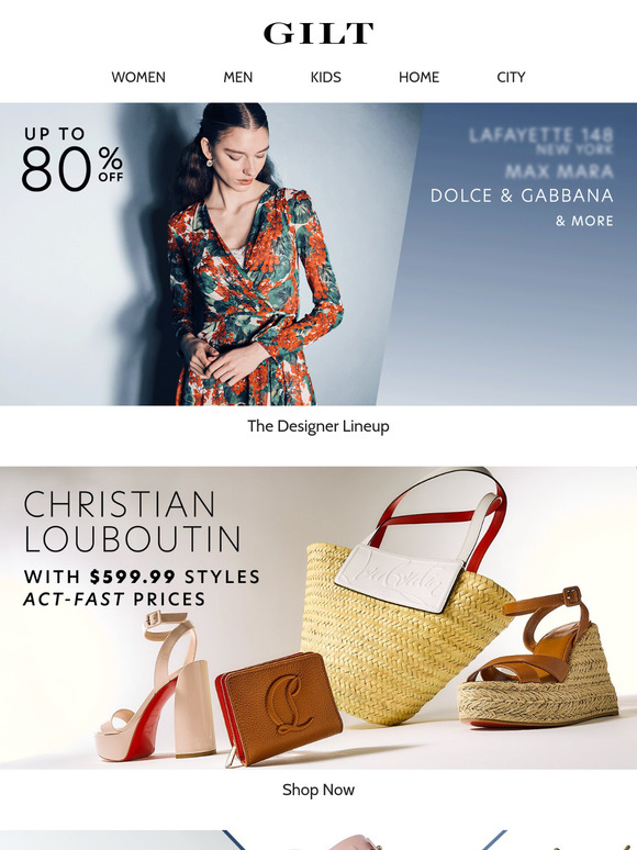 ✦ Up to 80% Off Lafayette 148 New York, Max Mara, Dolce & Gabbana, and More ✦