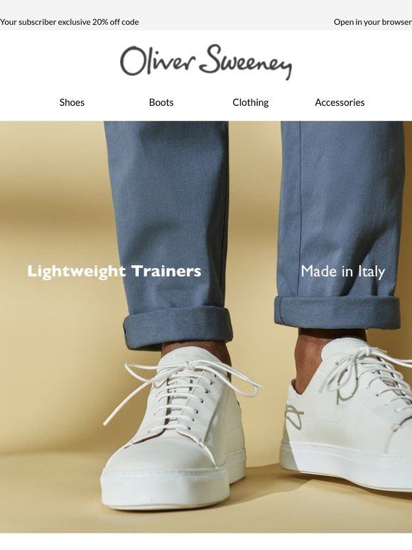 Trainers | Handcrafted in Italy