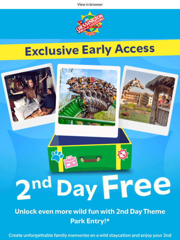 Exclusive Access: 2nd Day FREE!🎢🦒