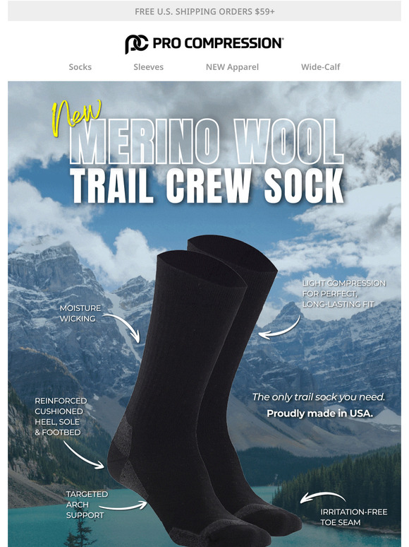 This sock survived 800 miles ⛰️