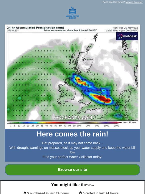 —, Beat the Rain! - Incoming storm ALERT!
