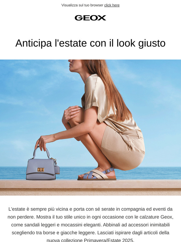 Un'ondata di stile insieme a Geox