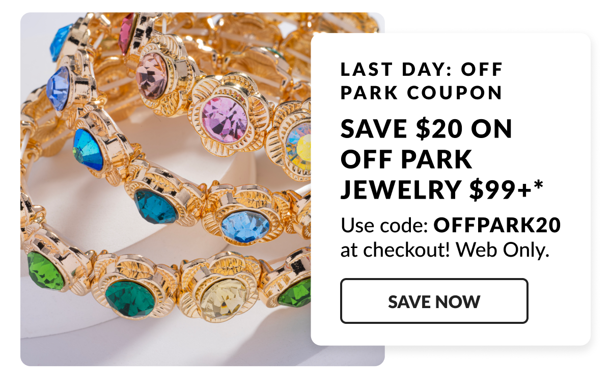 Off Park Coupon - $20 Off $99 - Code: OFFPARK20