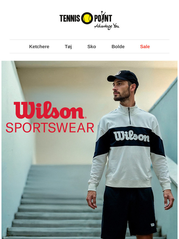 🎾Oplev den nye Wilson-kollektion for perfekt præstation på banen