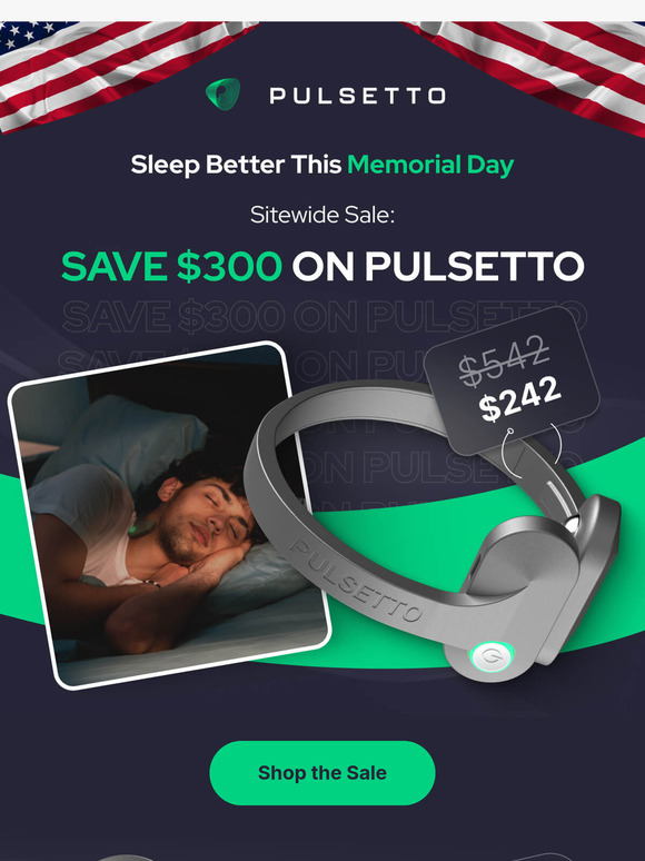 Memorial Day Savings: $300 OFF 🚨