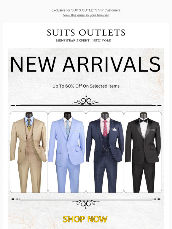 🔥Back in Stock Your Favorite Suits Are Here!
