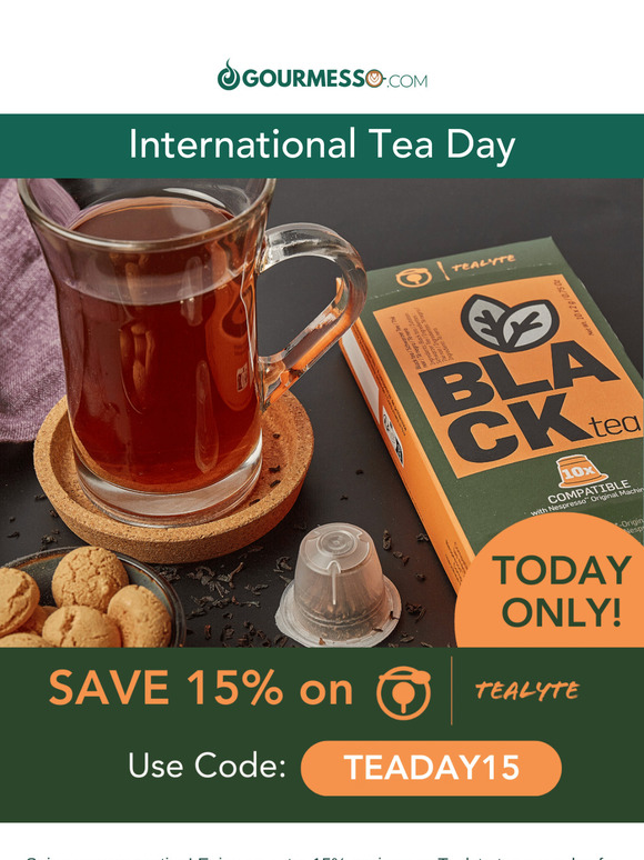 TODAY Only: Save on Teas for Nespresso Original! 🫖🍵