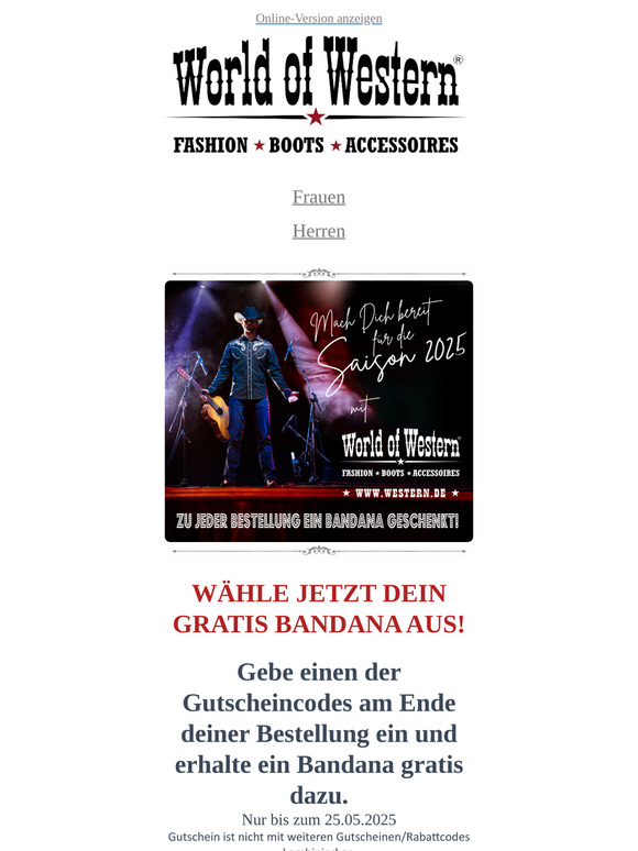 Wähle jetzt dein gratis Bandana aus!!🎉