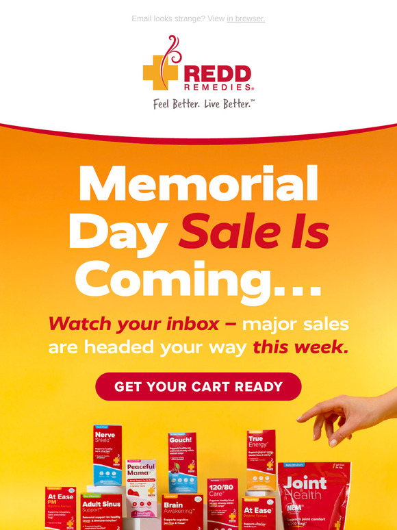 Ready to Save Big? Memorial Day Is Loading...