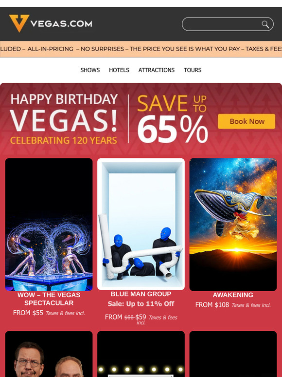 Last Week of Birthday Offers 🎁 Deals Up to 65% Off