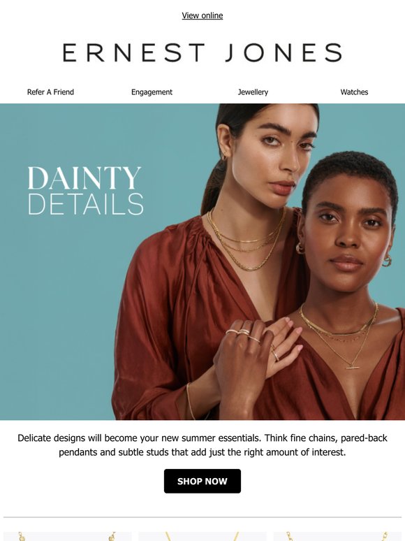 Dainty and delicate