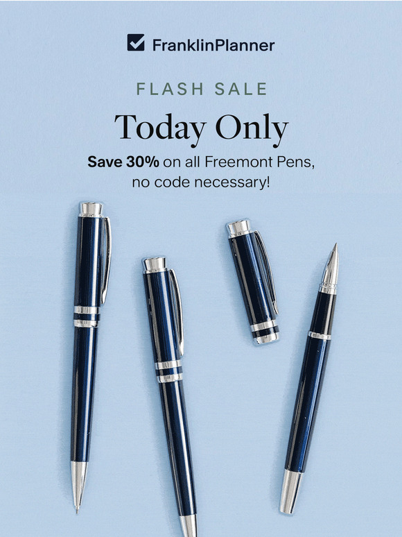 Today Only! 30% Off These Popular Pens.