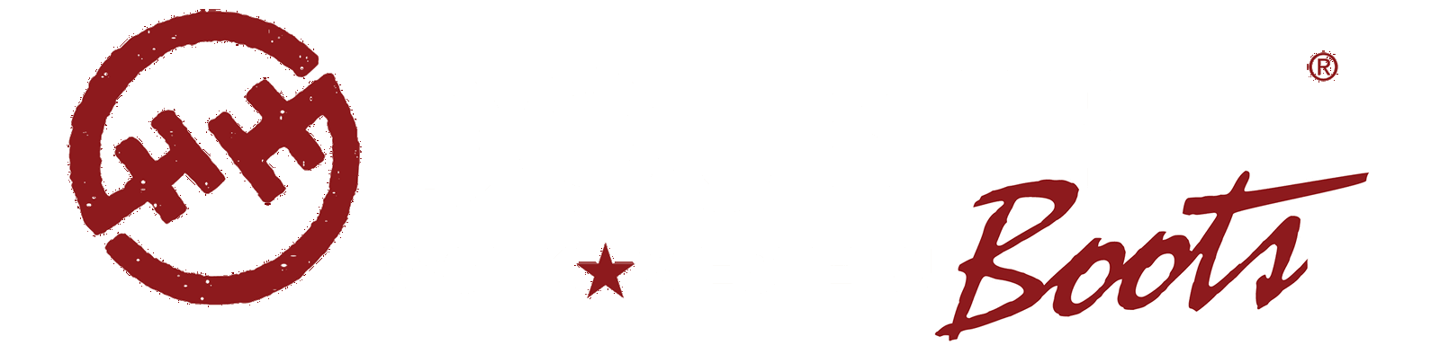 Double-H work western boots logo